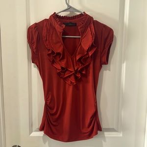 Beautiful blouse perfect for someone that works in an office.